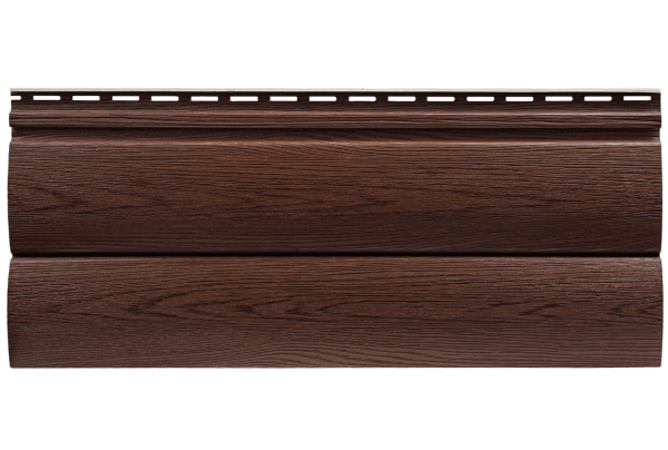 САЙДИНГ ТЕКОС ДВОЙНОЙ ОЦИЛИНДРОВАННЫЙ БРУС ИТАЛЬЯНСКИЙ ОРЕХ