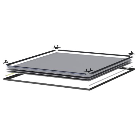 СВЕТИЛЬНИК СВЕТОДИОДНЫЙ KROKUS-PANEL 34 6500 B