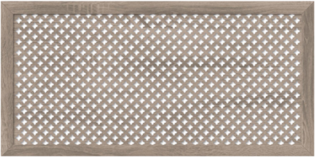 ЭКРАН ДЛЯ РАДИАТОРА СТЕЛЛА ГОТИКО ДУБ ВИНТАЖ 120