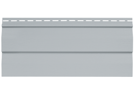 ВИНИЛОВЫЙ САЙДИНГ ТЕКОС КОРАБЕЛЬНЫЙ СЕРЫЙ