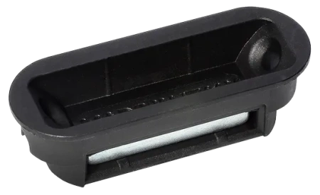 ОТВЕТНАЯ ПЛАНКА МАГНИТНАЯ W7 ЧЁРНАЯ