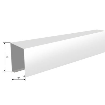 РЕЙКА КУБОТА 3М W30*H50 SCANDY БЕЛАЯ