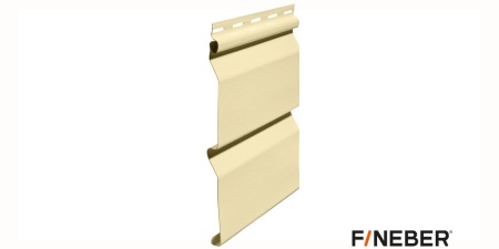 ВИНИЛОВЫЙ САЙДИНГ FINEBER ДАЧНЫЙ CLASSIC COLOR ЛИМОННИК
