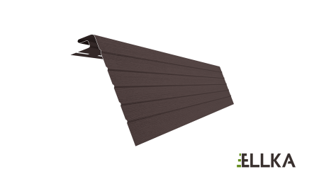 J-ФАСКА ЁLLKA ВЕТРОВАЯ ДОСКА КОРИЧНЕВАЯ
