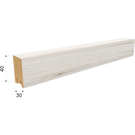 ИНТЕРЬЕРНАЯ РЕЙКА МДФ РИВЬЕРА 2700х40х30ММ САНРЕМО БЕЛЫЙ ИНТЕРЬЕРНАЯ РЕЙКА МДФ РИВЬЕРА 2700х40х30ММ САНРЕМО БЕЛЫЙ