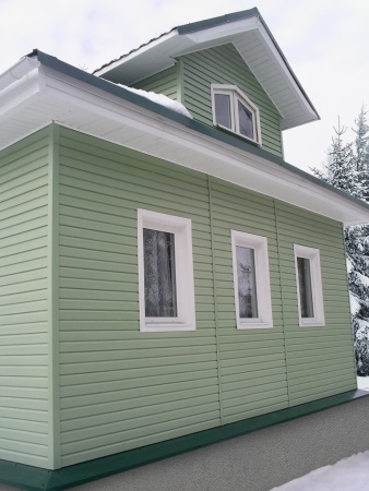 ВИНИЛОВЫЙ САЙДИНГ FINEBER STANDART CLASSIC COLOR САЛАТОВЫЙ