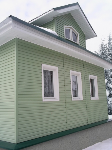 ВИНИЛОВЫЙ САЙДИНГ FINEBER STANDART CLASSIC COLOR САЛАТОВЫЙ