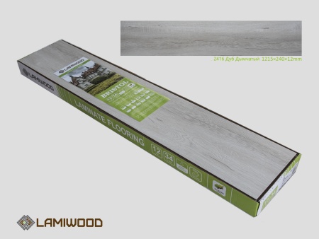 ЛАМИНАТ ЛАМИВУД BRISTOL 2416 ДУБ ДЫМЧАТЫЙ ЛАМИНАТ ЛАМИВУД BRISTOL 2416 ДУБ ДЫМЧАТЫЙ