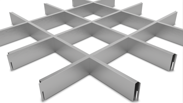 ГРИЛЬЯТО ПОТОЛОК МЕТАЛЛИК 150*150*30*10ММ