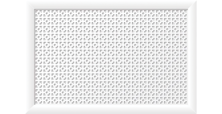 ЭКРАН ДЛЯ РАДИАТОРА СТЕЛЛА ДАМАСКО БЕЛЫЙ 90