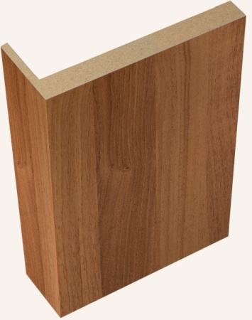 ДВЕРНОЙ НАЛИЧНИК L ТЕЛЕСКОПИЧЕСКИЙ ЭКОШПОН 70Х25Х2200 ОРЕХ ЗОЛОТОЙ