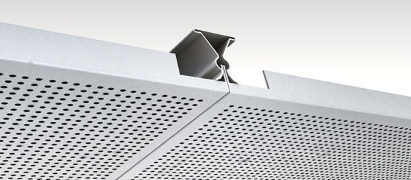 КАССЕТА МЕТАЛЛИЧЕСКАЯ ОКРАШЕННАЯ СКРЫТОГО ТИПА