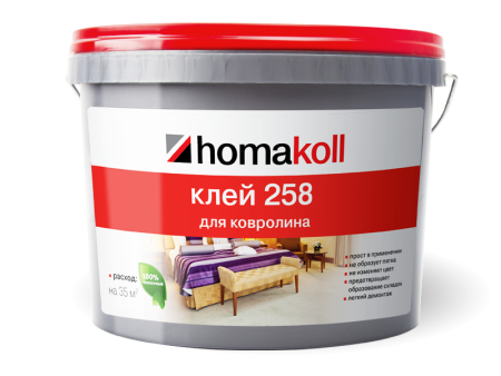 КЛЕЙ ДЛЯ КОВРОЛИНА HOMAKOLL 258 14КГ
