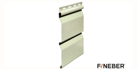 ВИНИЛОВЫЙ САЙДИНГ FINEBER STANDART CLASSIC COLOR САЛАТОВЫЙ