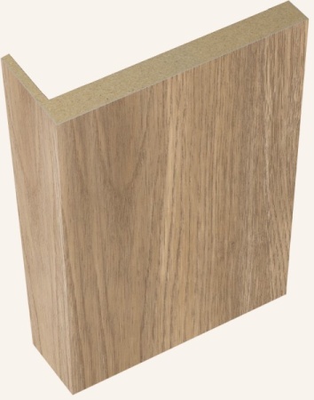 ДВЕРНОЙ НАЛИЧНИК L ТЕЛЕСКОП ЭКОШПОН 70Х25Х2200 ДУБ ЕВРОПЕЙСКИЙ