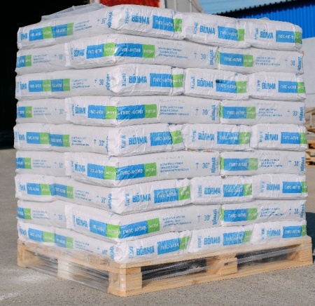 ВО́ЛМА-ГИПС-АКТИВ-ЭКСТРА ГИПСОВАЯ ШТУКАТУРКА 30 КГ