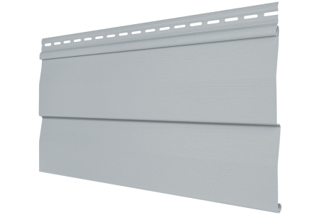 ВИНИЛОВЫЙ САЙДИНГ ТЕКОС КОРАБЕЛЬНЫЙ СЕРЫЙ