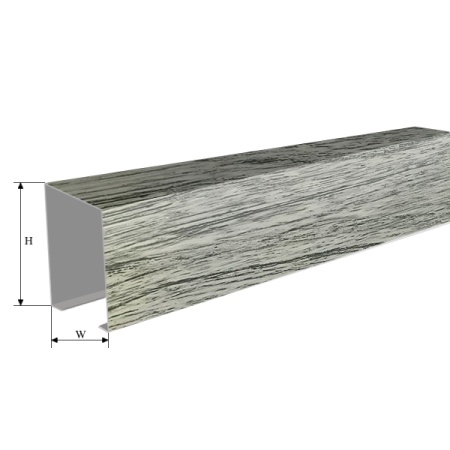 РЕЙКА КУБОТА 3М W30*H50 SCANDY ДЫМЧАТЫЙ ДУБ