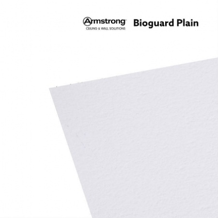 ПЛИТА ПОТОЛОЧНАЯ АРМСТРОНГ БИОГУАРД ПЛЕЙН