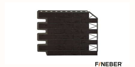 ФАСАДНАЯ ПАНЕЛЬ ДАЧНЫЙ КИРПИЧ БАВАРСКИЙ ТЕМНО-КОРИЧНЕВАЯ