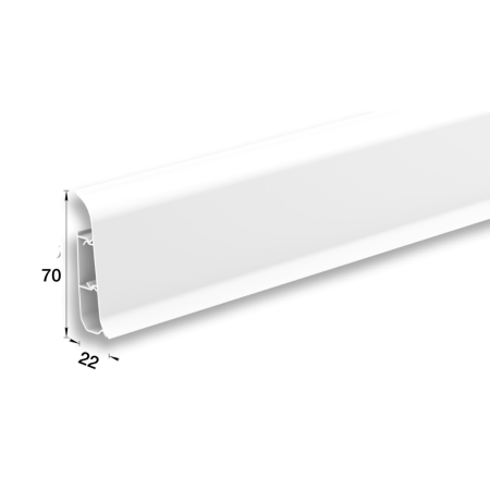 ПЛИНТУС КЛАССИК К-П70 ИДЕАЛ