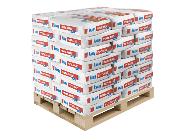 ШТУКАТУРКА ГИПСОВАЯ УНИВЕРСАЛЬНАЯ КНАУФ-РОТБАНД