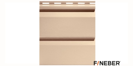 ВИНИЛОВЫЙ САЙДИНГ FINEBER ДАЧНЫЙ CLASSIC COLOR ЛЁН