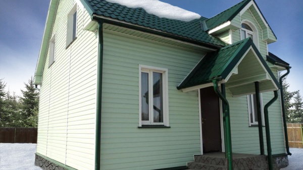 ВИНИЛОВЫЙ САЙДИНГ FINEBER STANDART CLASSIC COLOR ЛАЙМ