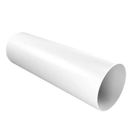 ТРУБА ВОДОСТОЧНАЯ Ø80 ПВХ FINEBER БЕЛАЯ 3М