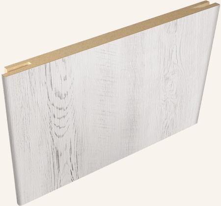 ДВЕРНОЙ ДОБОР ЭКОШПОН ТЕЛЕСКОПИЧЕСКИЙ 150ММ САНТОРИНИ БЕЛЫЙ