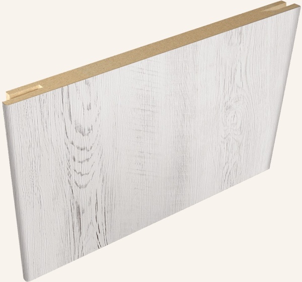 ДВЕРНОЙ ДОБОР ЭКОШПОН ТЕЛЕСКОПИЧЕСКИЙ 150ММ САНТОРИНИ БЕЛЫЙ