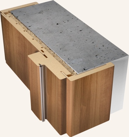 ДВЕРНАЯ СТОЙКА ТЕЛЕСКОП 44 ЭКОШПОН 80Х38Х2100ММ ОРЕХ ЗОЛОТОЙ