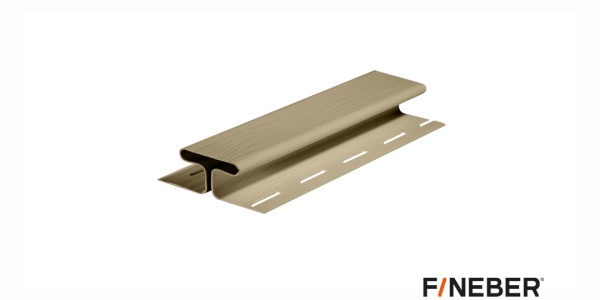 Н-ПРОФИЛЬ СОЕДЕНИТЕЛЬ ДАЧНЫЙ FINEBER ЛЁН 3000ММ