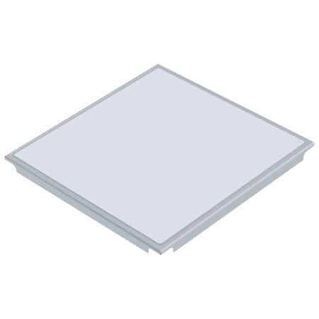 КАССЕТА АЛЮМИНИЕВАЯ AP 600 AC/90° БЕЛАЯ