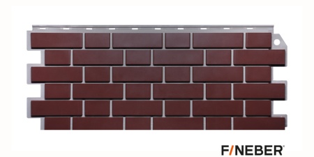 ФАСАДНАЯ ПАНЕЛЬ FINEBER ДАЧНЫЙ КИРПИЧ КЛИНКЕРНЫЙ ЖЖЁНЫЙ ФАСАДНАЯ ПАНЕЛЬ FINEBER ДАЧНЫЙ КИРПИЧ КЛИНКЕРНЫЙ ЖЖЁНЫЙ