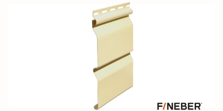 ВИНИЛОВЫЙ САЙДИНГ FINEBER STANDART CLASSIC COLOR ШАМПАНЬ