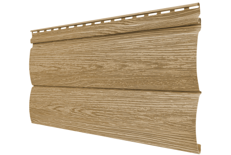 САЙДИНГ ТЕКОС ДВОЙНОЙ ОЦИЛИНДРОВАННЫЙ БРУС СИБИРСКИЙ КЕДР