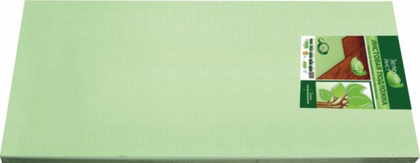 ПОДЛОЖКА СОЛИД ЗЕЛЕНЫЙ ЛИСТ 3ММ