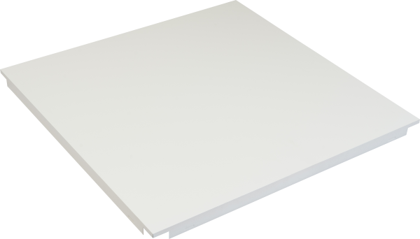 КАССЕТА АЛЮМИНИЕВАЯ СКРЫТОГО ТИПА БЕЛАЯ К90