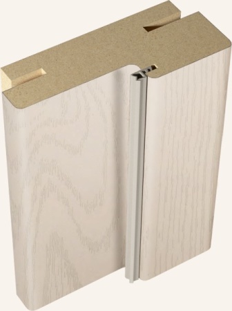 ДВЕРНАЯ СТОЙКА ТЕЛЕСКОП 44 SOFTTOUCH 80х38х2100 ЯСЕНЬ КАПУЧИНО СТРУКТУРНЫЙ