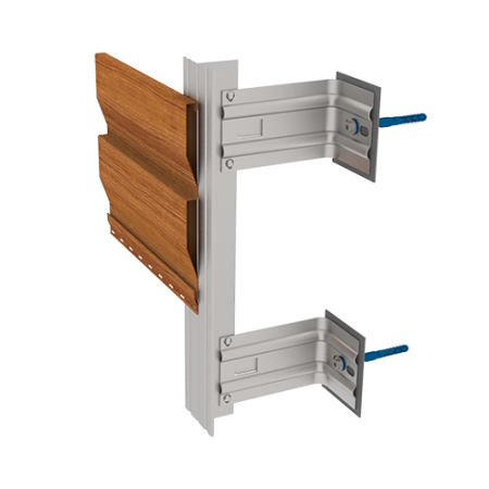 ФАСАДНЫЙ ВЕРТИКАЛЬНЫЙ ПРОФИЛЬ Т-ОБРАЗНЫЙ