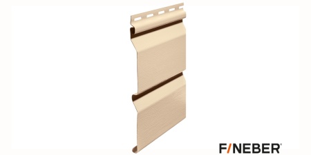 ВИНИЛОВЫЙ САЙДИНГ FINEBER ДАЧНЫЙ CLASSIC COLOR ЛЁН