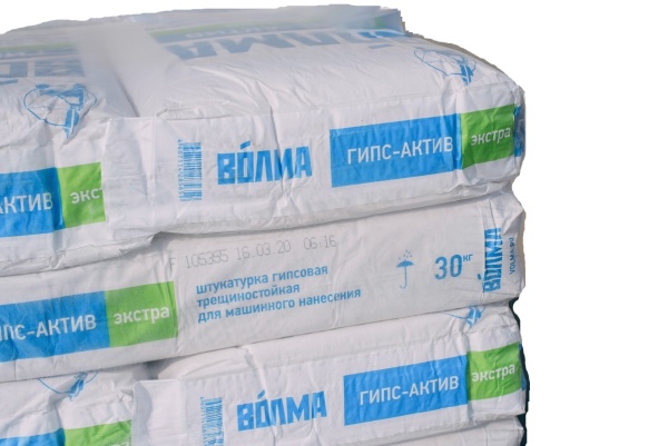 ВО́ЛМА-ГИПС-АКТИВ-ЭКСТРА ГИПСОВАЯ ШТУКАТУРКА 30 КГ