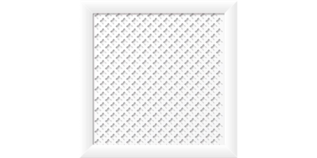 ЭКРАН ДЛЯ РАДИАТОРА СТЕЛЛА ГОТИКО БЕЛЫЙ 60