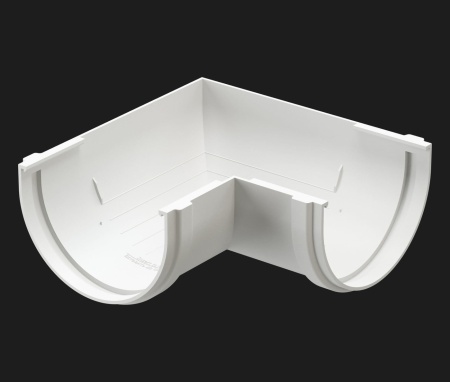 УГОЛ ЖЕЛОБА 90˚ PREMIUM DÖCKE ПЛОМБИР