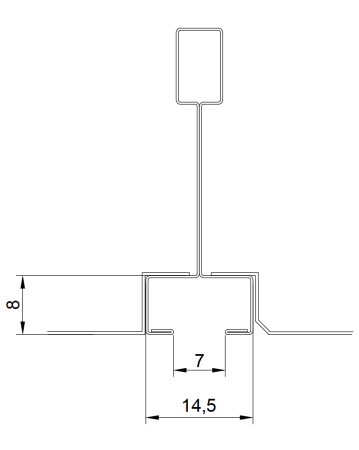 Т-ПРОФИЛЬ АЛБЕС STRUNA PRIM 15ММ 1200ММ Т-ПРОФИЛЬ АЛБЕС STRUNA PRIM 15ММ 1200ММ
