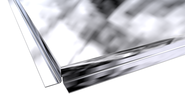 КАССЕТА СУПЕР-ХРОМ ЛЮКС АЛЮМИНИЕВАЯ АР 600 А6