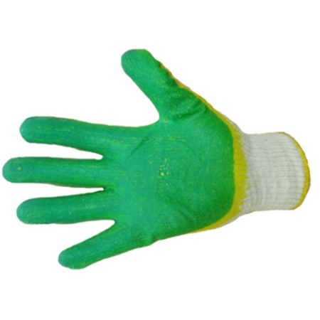 ПЕРЧАТКИ Х/Б С ДВОЙНЫМ ЛАТЕКСНЫМ ОБЛИВОМ