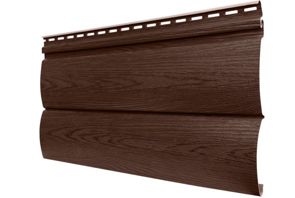 САЙДИНГ ТЕКОС ДВОЙНОЙ ОЦИЛИНДРОВАННЫЙ БРУС ИТАЛЬЯНСКИЙ ОРЕХ