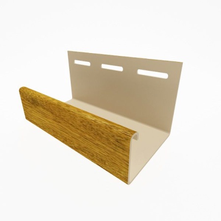 J-ПРОФИЛЬ HOLZBLOCK ЗОЛОТОЙ ДУБ